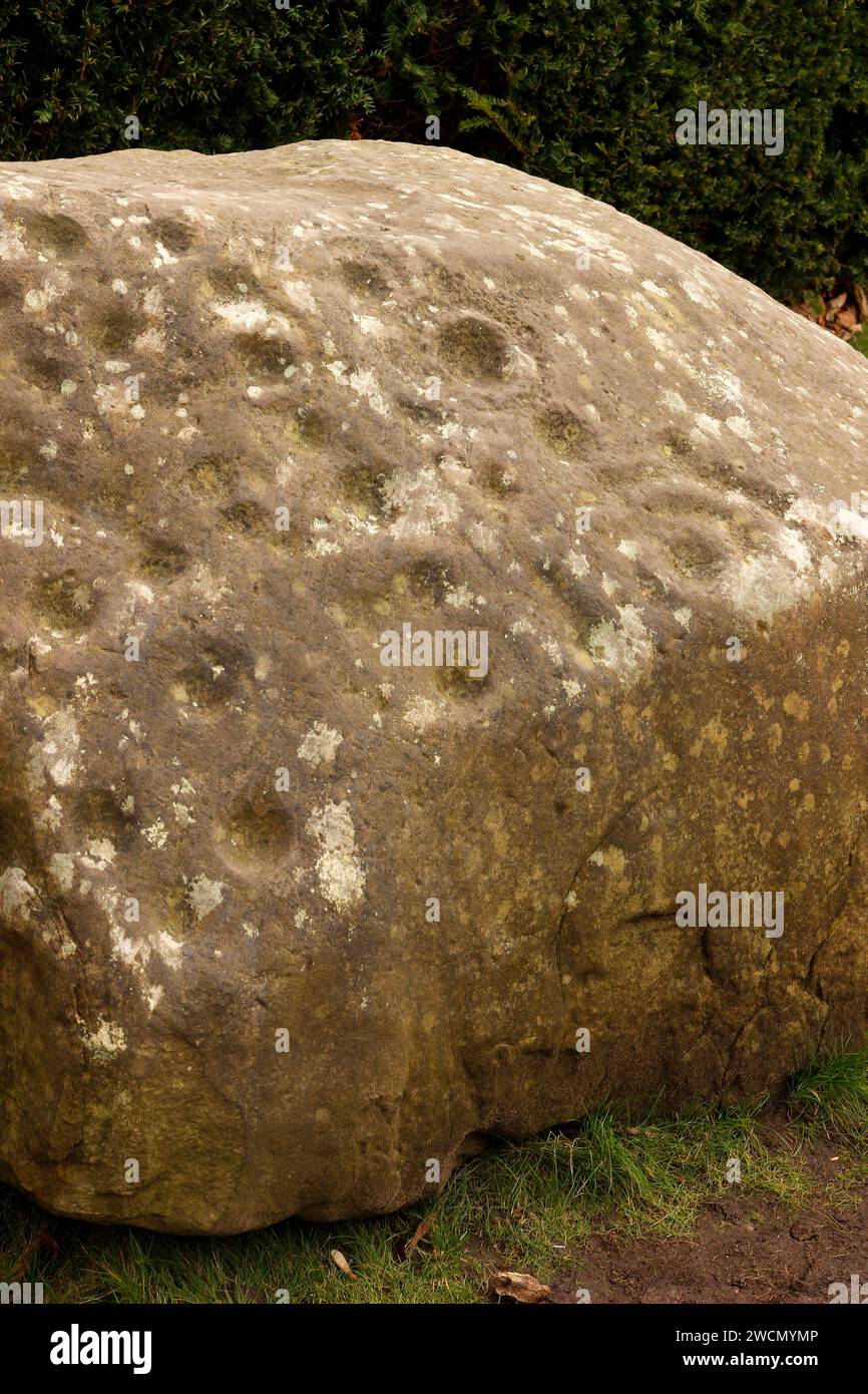 Birney Hill Rock Art [Hancock Museum] Stock Photo - Alamy
