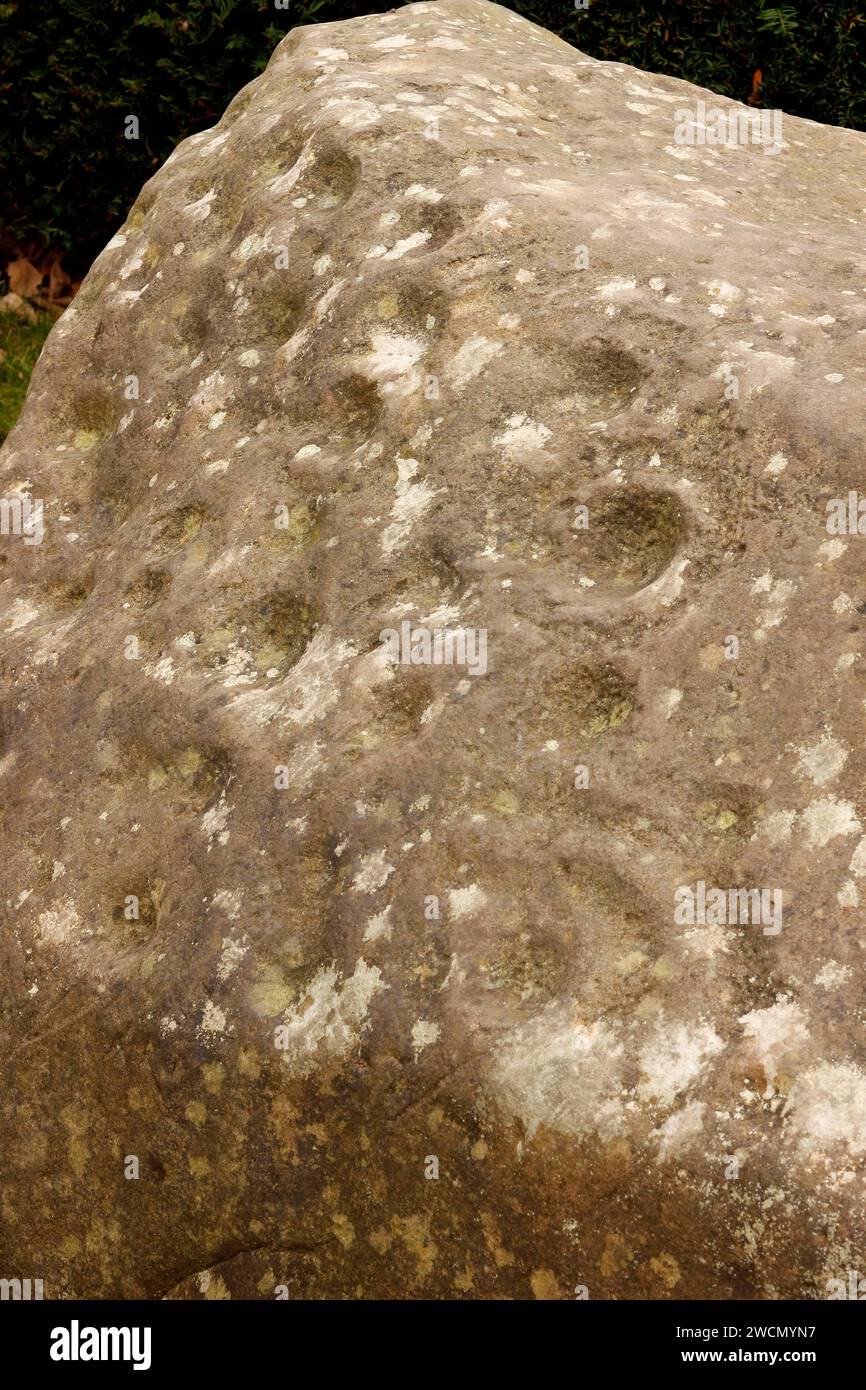 Birney Hill Rock Art [Hancock Museum] Stock Photo - Alamy