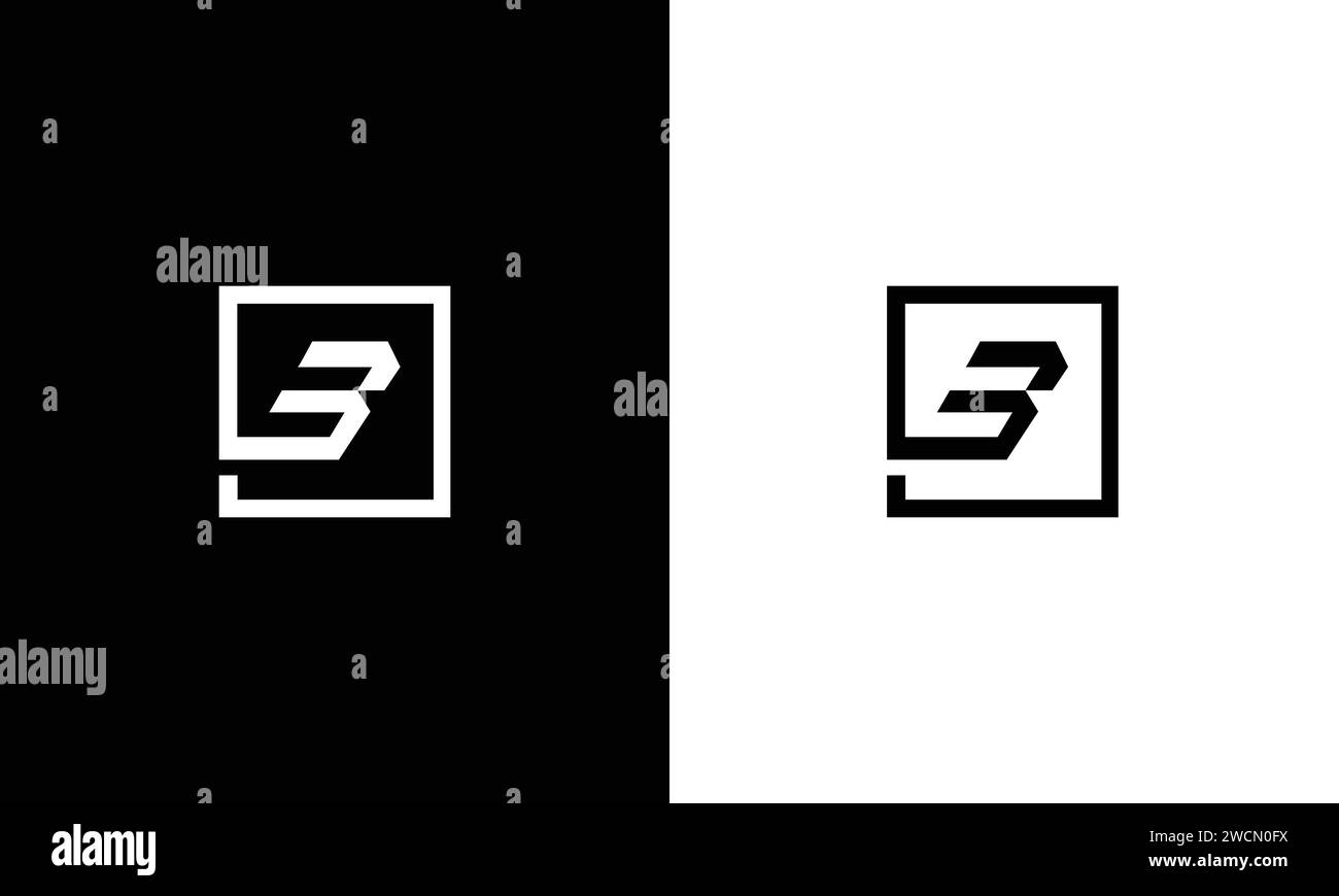 Letter B logo icon design template Stock Vector