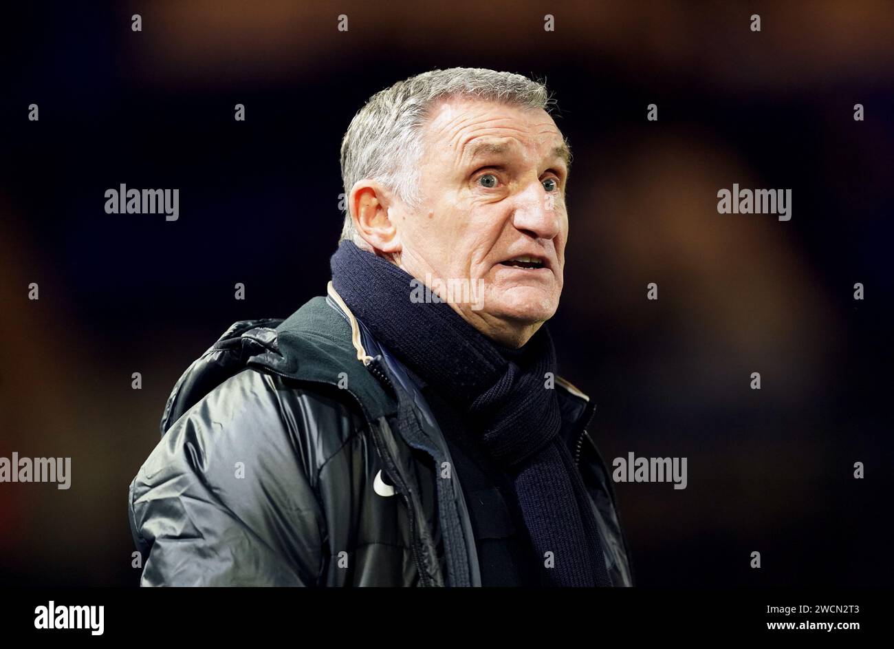 Birmingham City manager Tony Mowbray during the Emirates FA Cup third