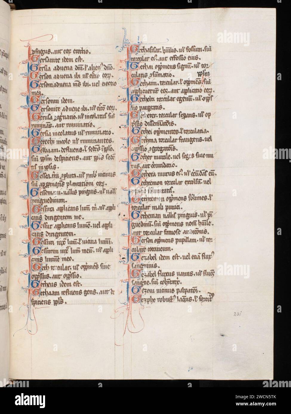 Aarau, Aargauer Kantonsbibliothek, MsWettF 2, f. 231r – Biblia Sacra ...