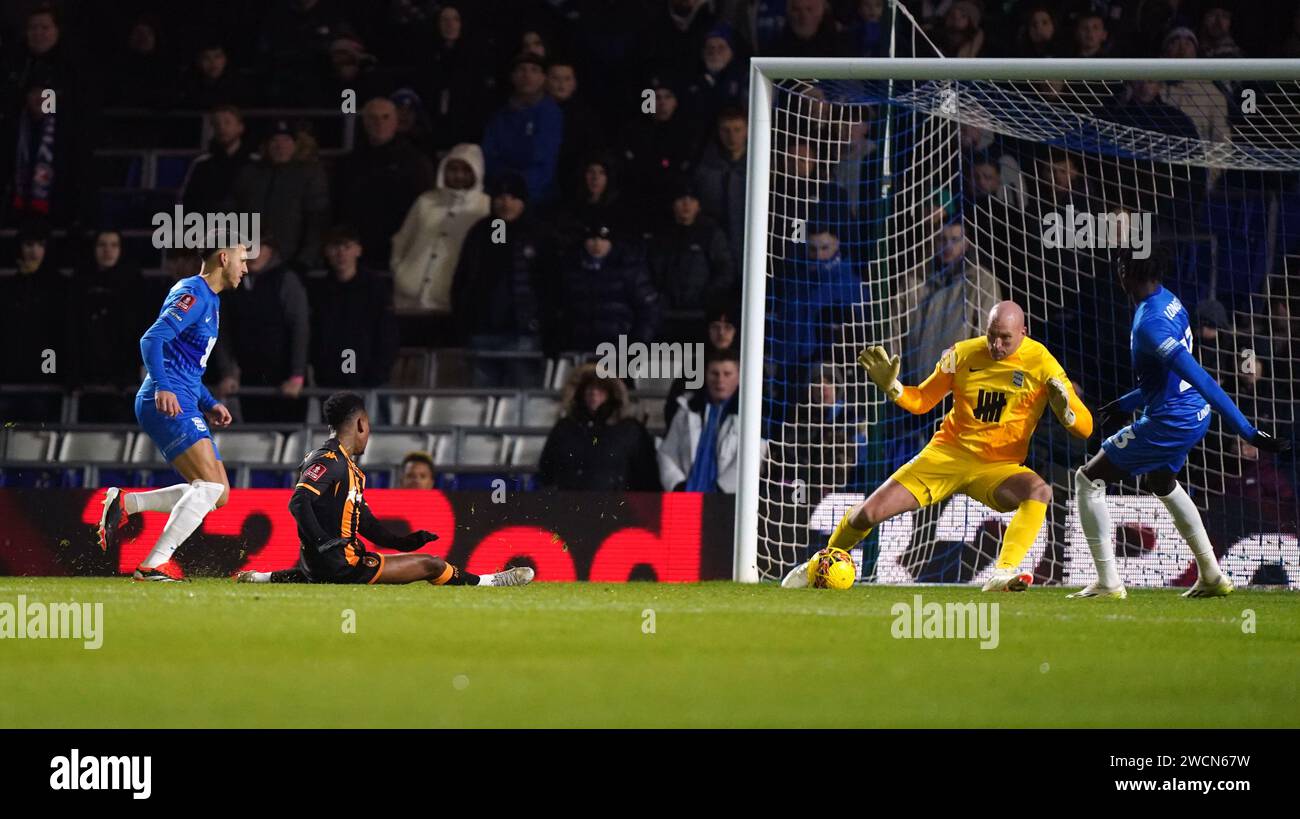 Hull City's Jason Eyenga-Lokilo scores the opening goal during the ...