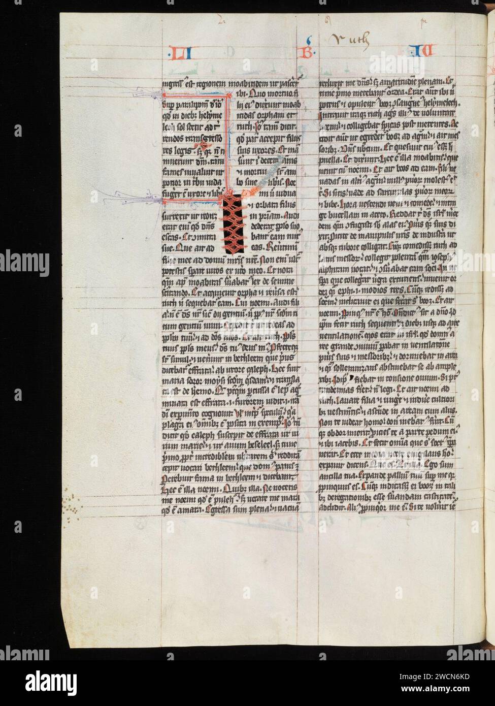Aarau, Aargauer Kantonsbibliothek, MsWettF 9, f. 82v Petrus Comestor