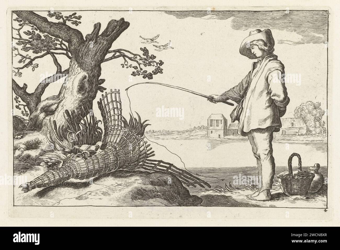 De Jonge Visser, Anonymous, After Cornelis Bloemaert (II), After