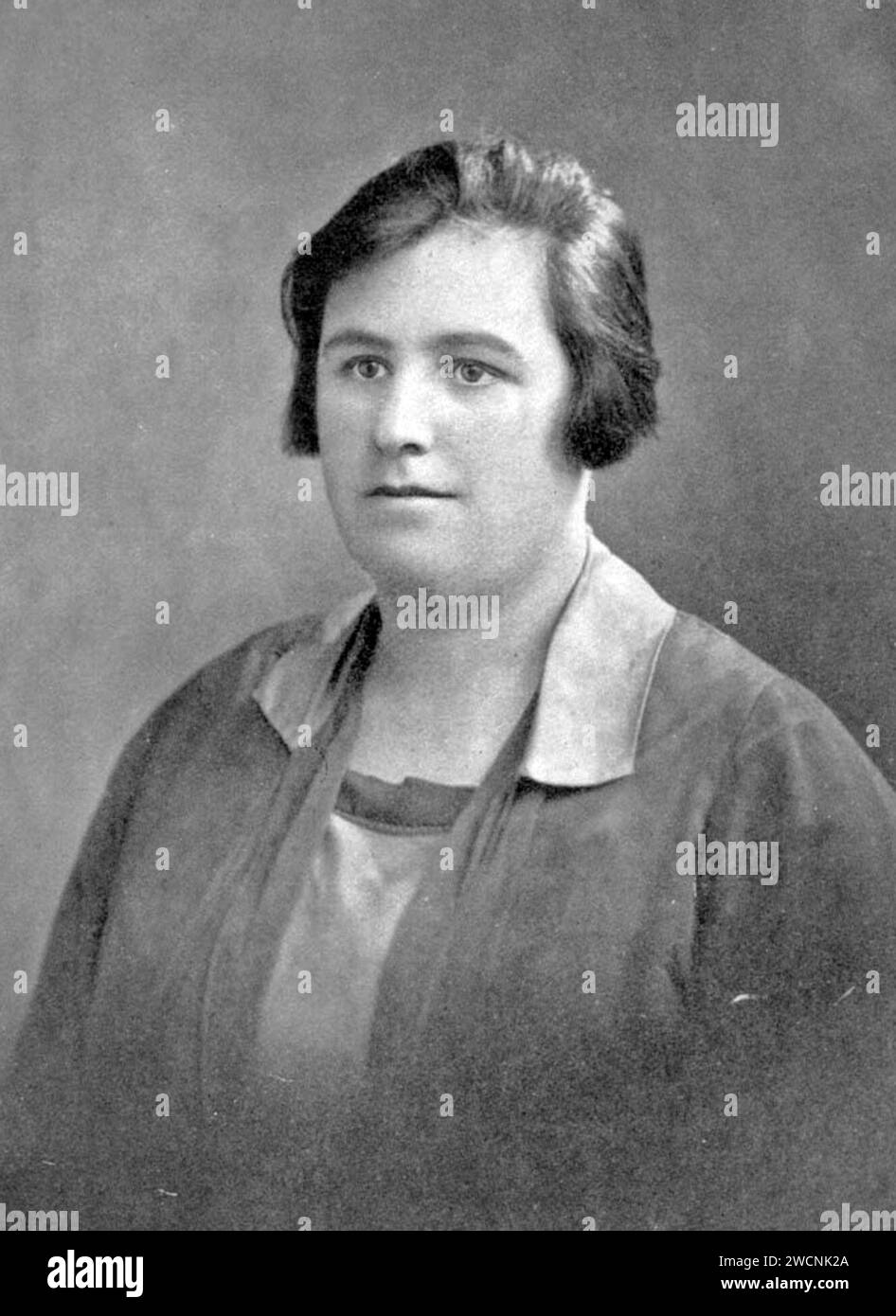 Helen Duncan , Victoria Helen McCrae Duncan (1897 – 1956) Scottish medium best known as the last person to be imprisoned under the Witchcraft Act Stock Photo