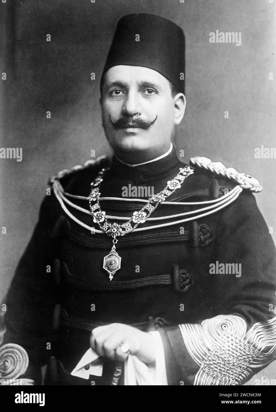 Fuad I (1868 – 28 April 1936) Sultan and later King of Egypt and the Sudan. Stock Photo