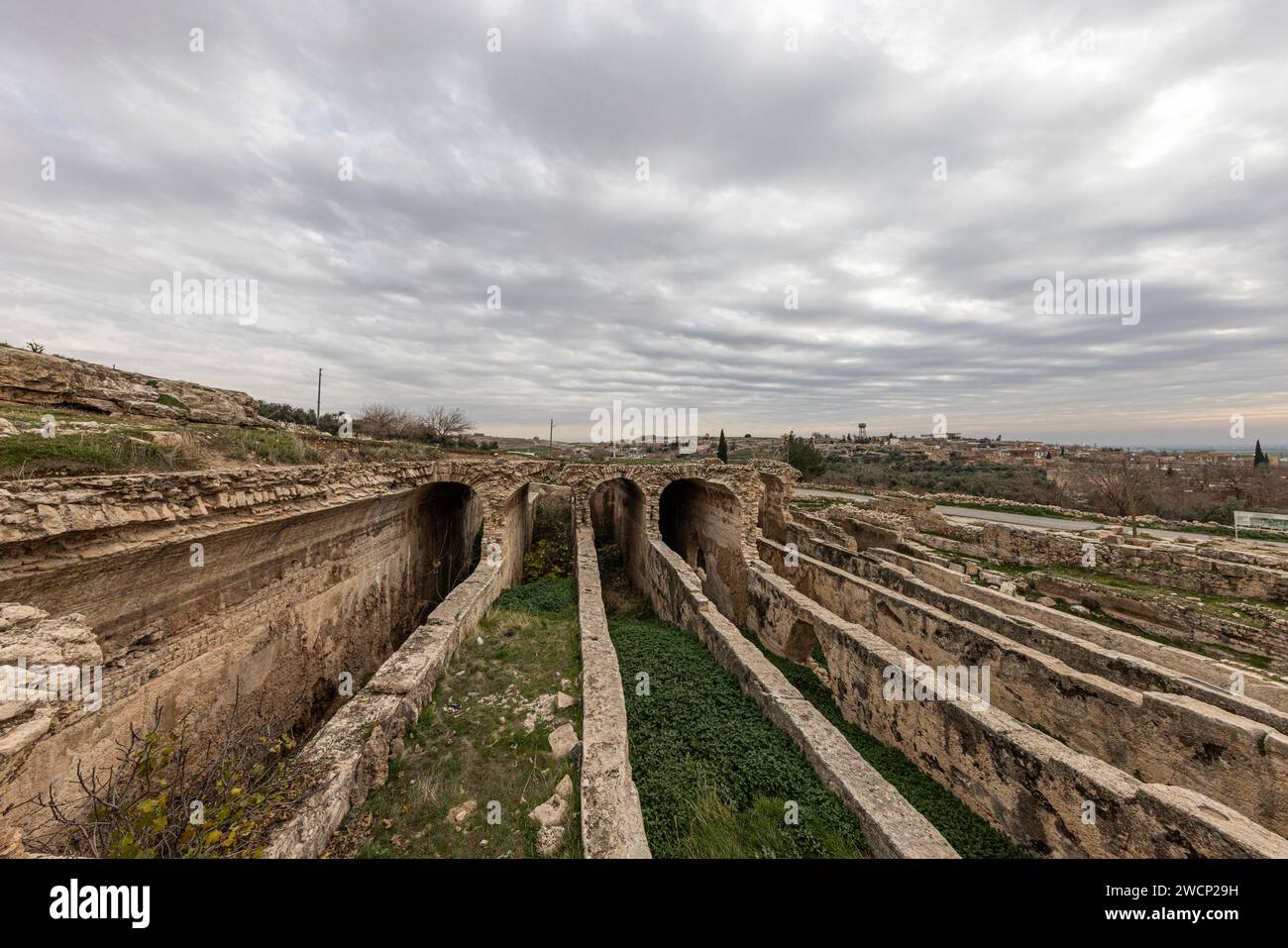 Dara Ancient City. Dara aqueducts, tare cisterns. Ancient Water ...