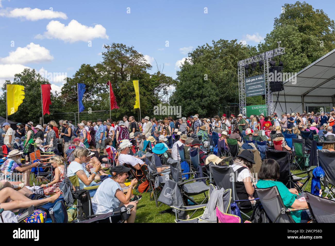 Cambridge Folk Festival 2023 Stock Photo