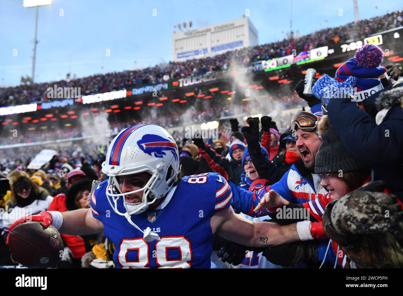 Orchard Park, New York, USA. 15th Jan, 2024. January 15th, 2024 Buffalo