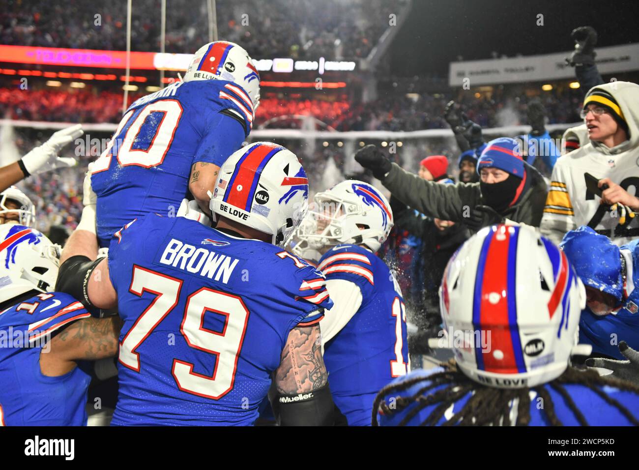 Orchard Park, New York, USA. 15th Jan, 2024. January 15th, 2024 Buffalo