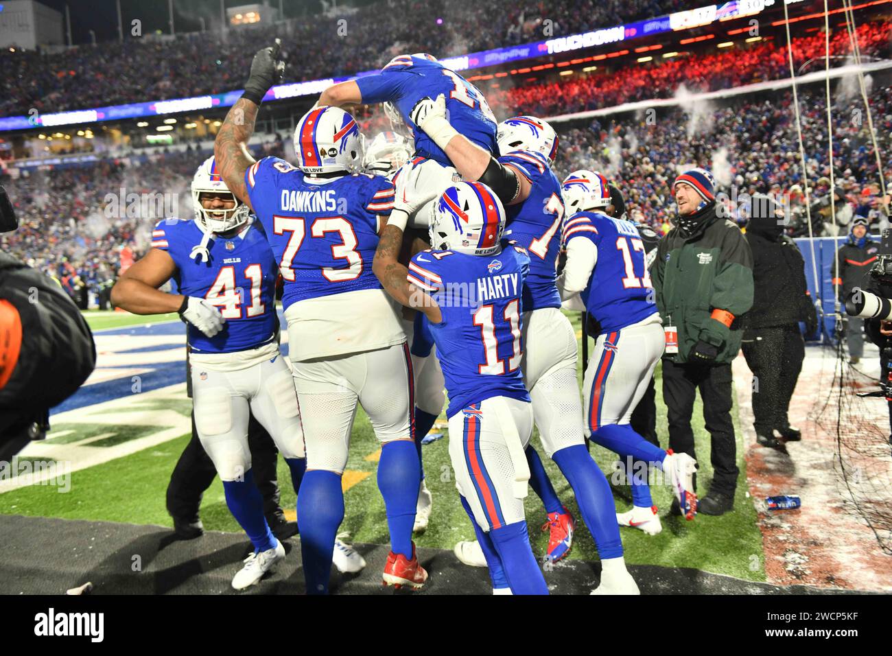 Orchard Park, New York, USA. 15th Jan, 2024. January 15th, 2024 Buffalo