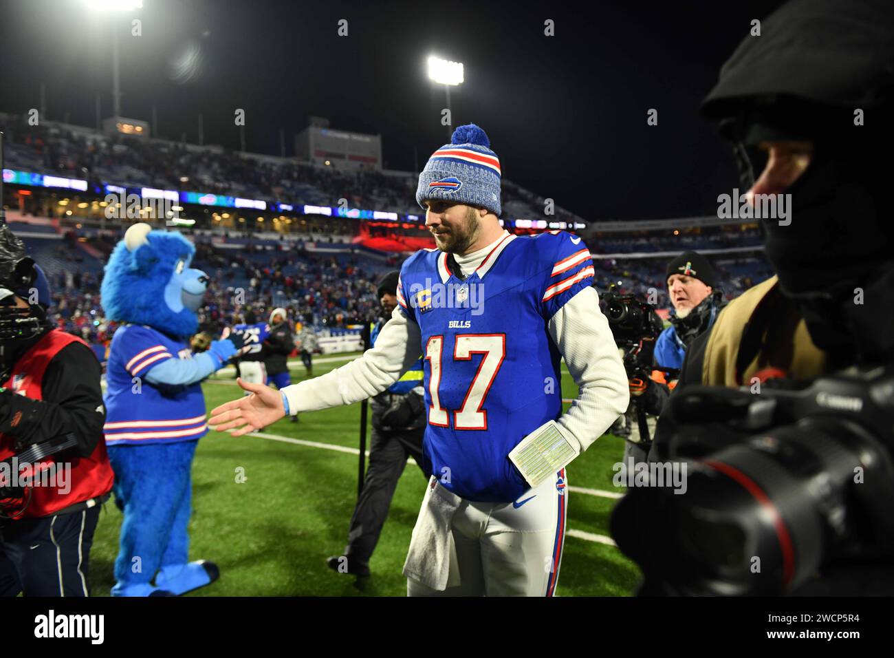 Orchard Park, New York, USA. 15th Jan, 2024. January 15th, 2024 Buffalo