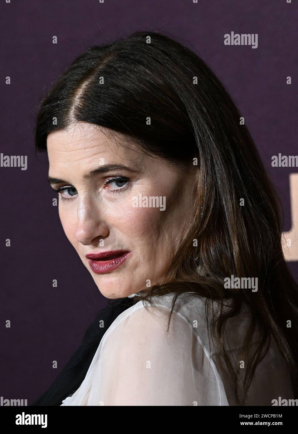 Los Angeles, USA. 15th Jan, 2025. Kathryn Hahn arriving at The Walt