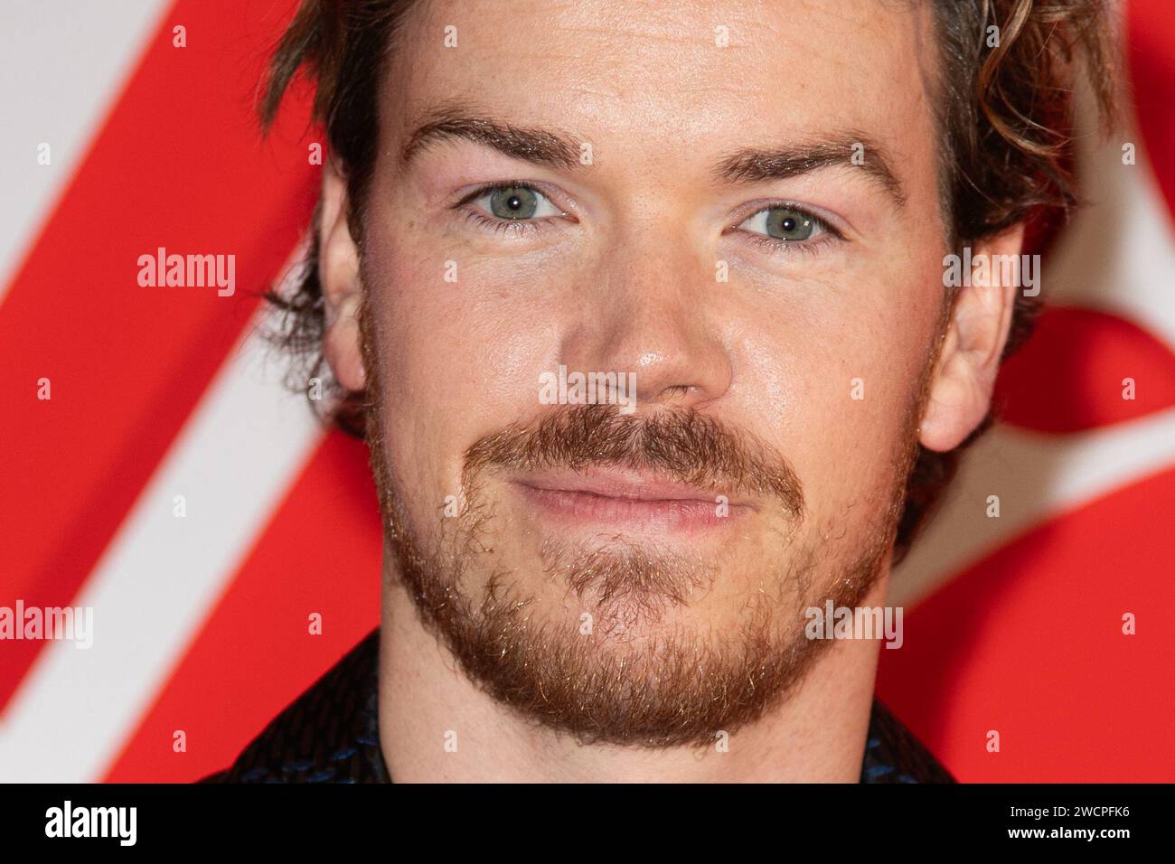 Will Poulter attending the Louis Vuitton Menswear Fall/Winter 20242025 show as part of Paris
