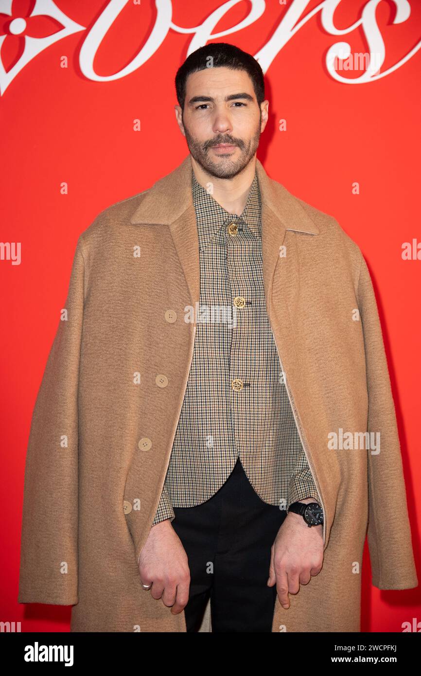 Paris, France. 16th Jan, 2025. Tahar Rahim attending the Louis Vuitton