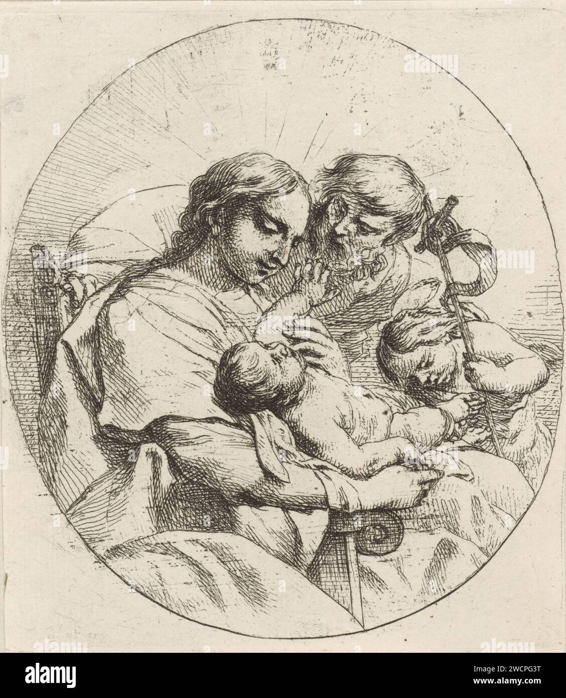 The Holy Family with Johannes de Boper, Cornelis Schut (I), 1618 - 1655 ...