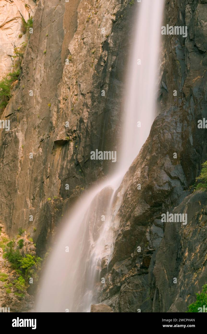 Lower Yosemite Falls, Yosemite National Park, California Stock Photo