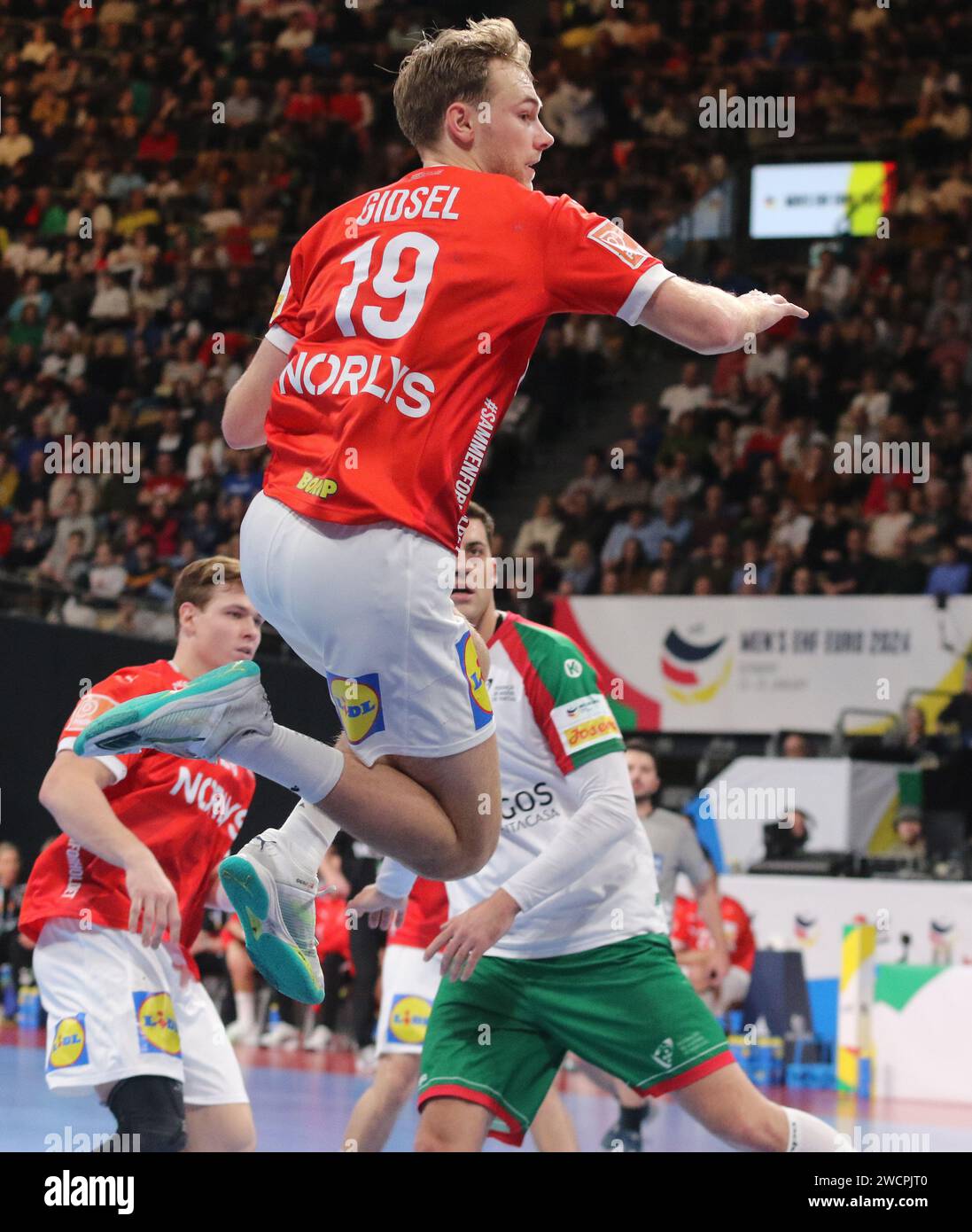 MUNICH, Germany. , . GIDSEL Mathias in action during the Men's European