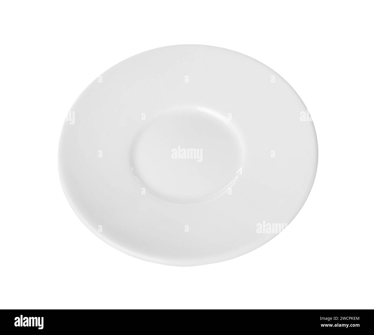 Ceramic plate isolated on white. Cooking utensil Stock Photo Alamy