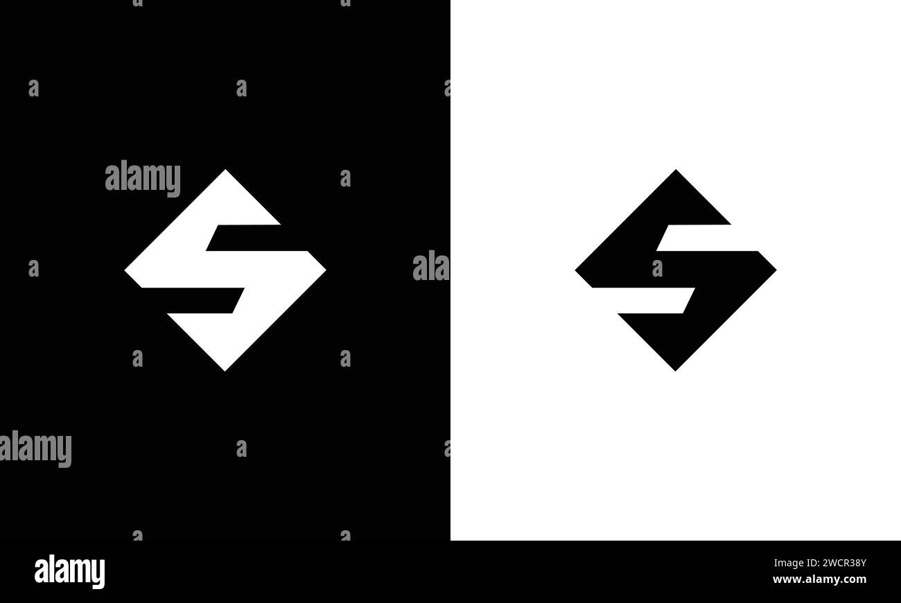Abstract Letter S Logo Design. Vector Illustrator Eps. 10 Stock Vector