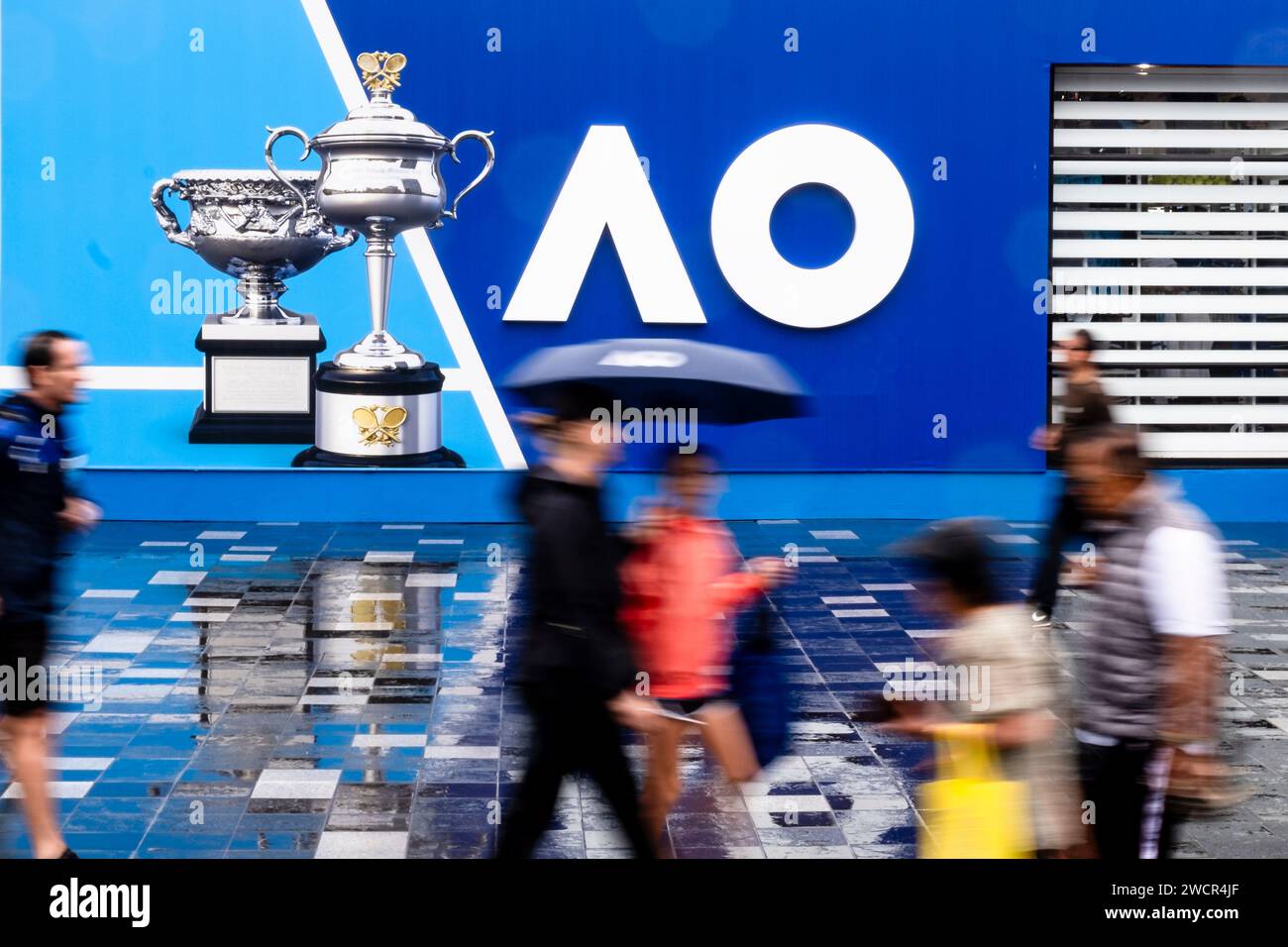 Melbourne, Australia. 17th Jan, 2024. Tennis Grand Slam Australian