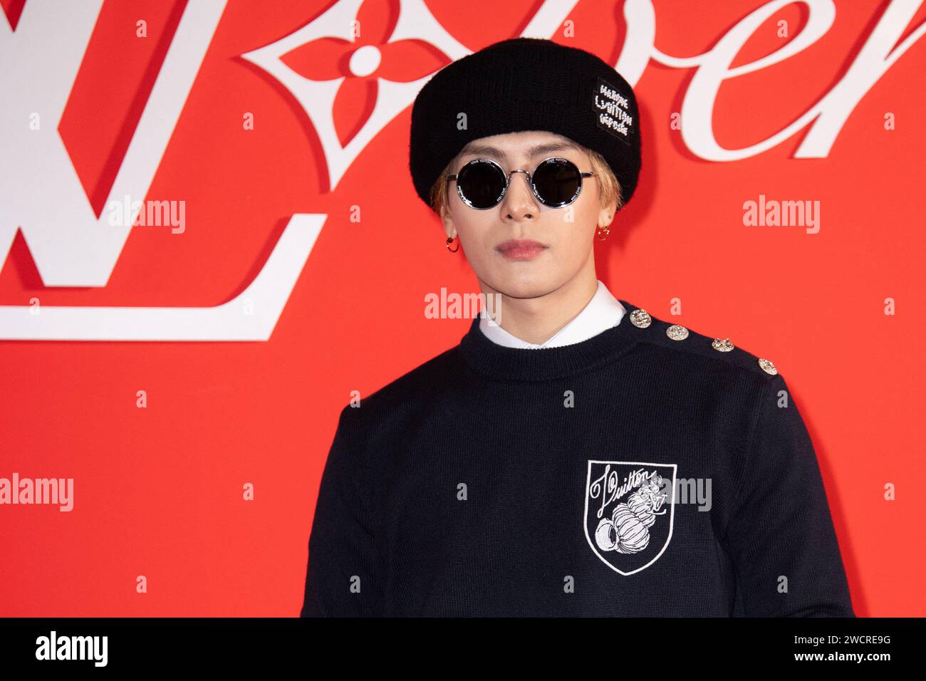 Jackson Wang attending the Louis Vuitton Menswear Fall/Winter 20242025