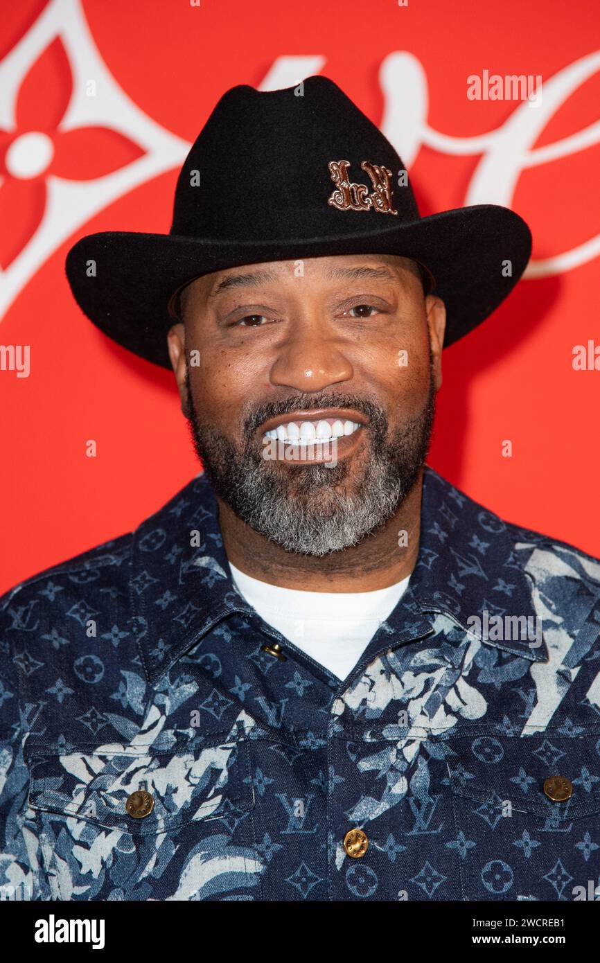 Paris, France. 16th Jan, 2024. Bun B attending the Louis Vuitton