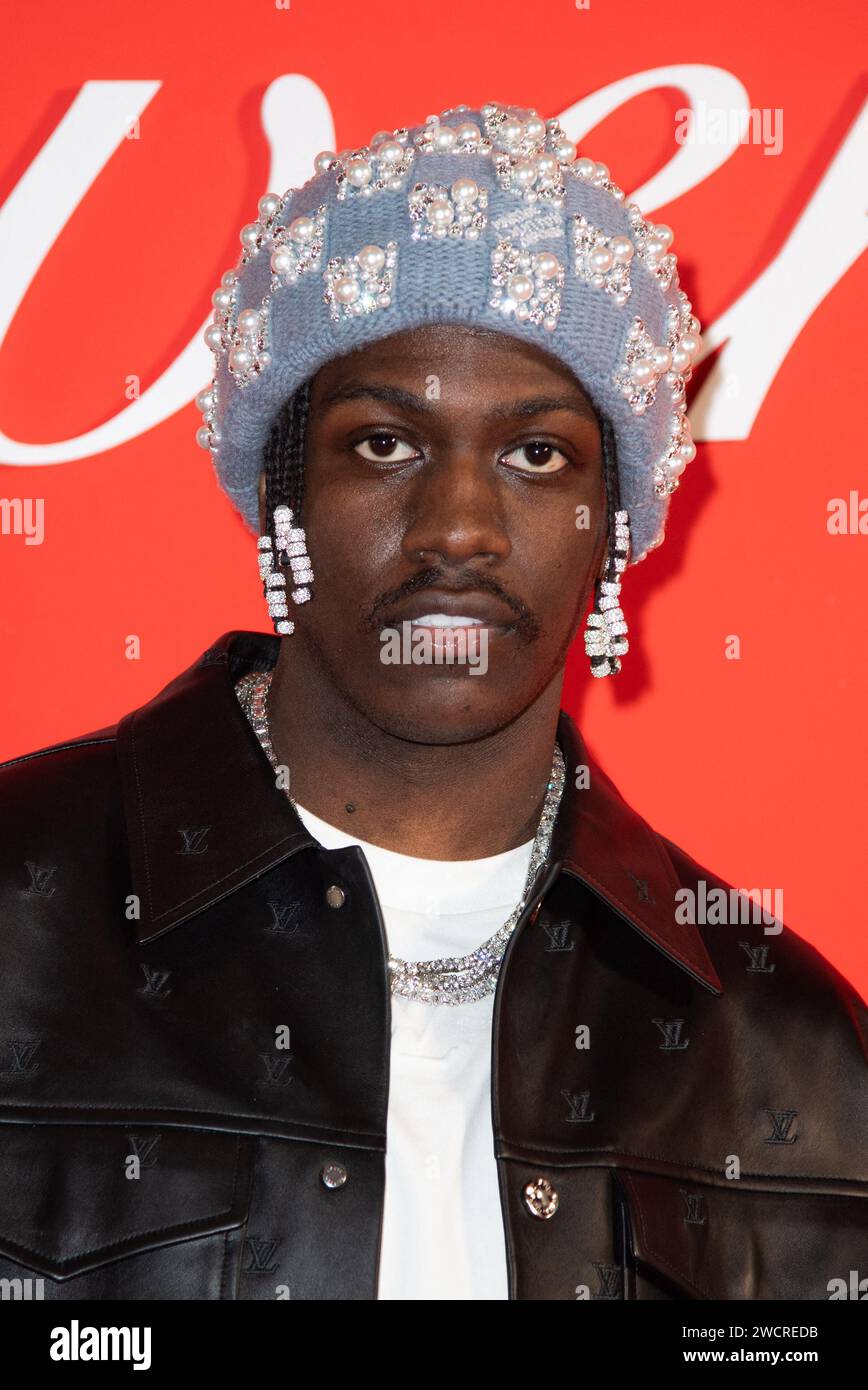 Paris, France. 16th Jan, 2024. Lil Yachty attending the Louis Vuitton