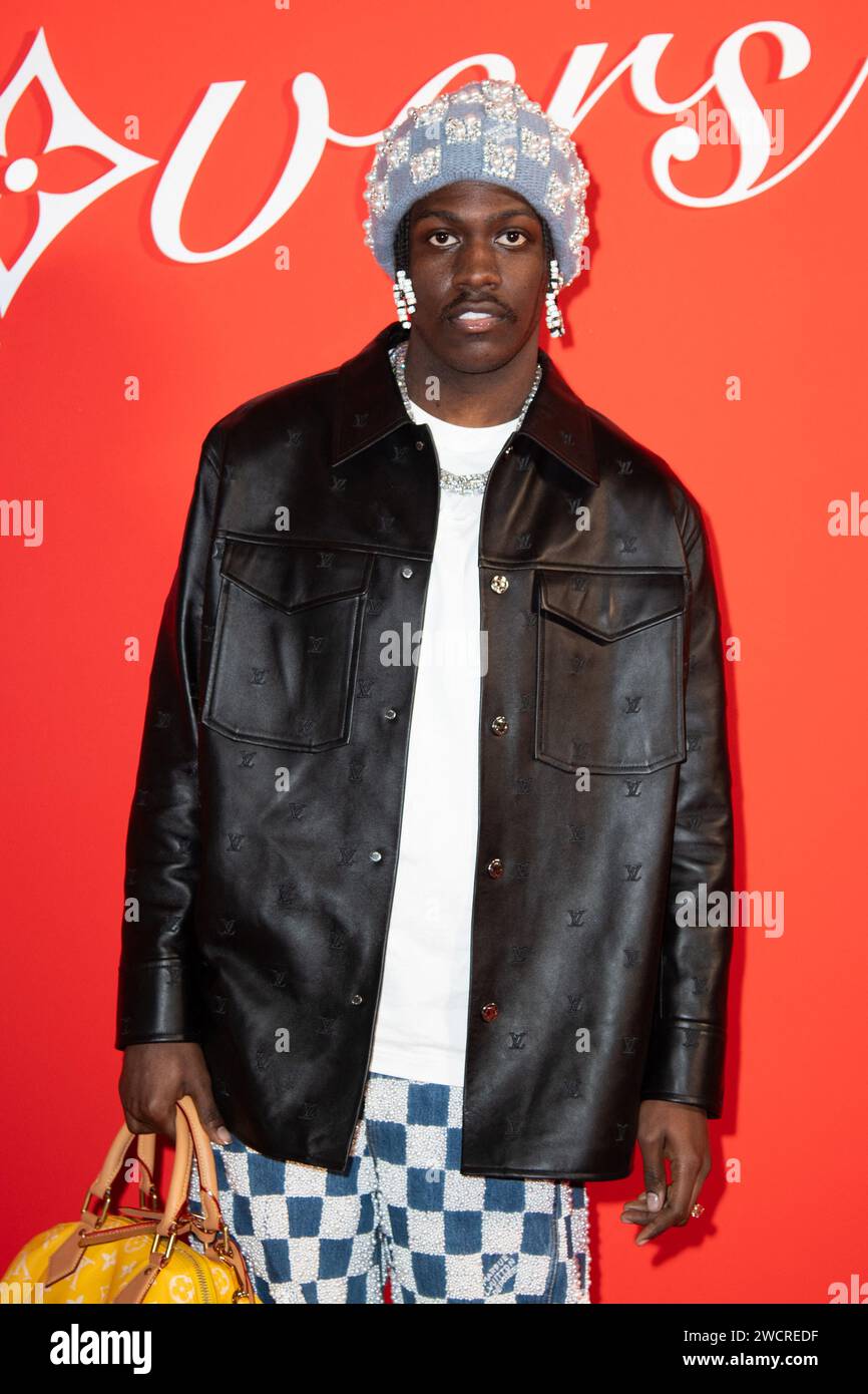 Paris, France. 16th Jan, 2024. Lil Yachty attending the Louis Vuitton