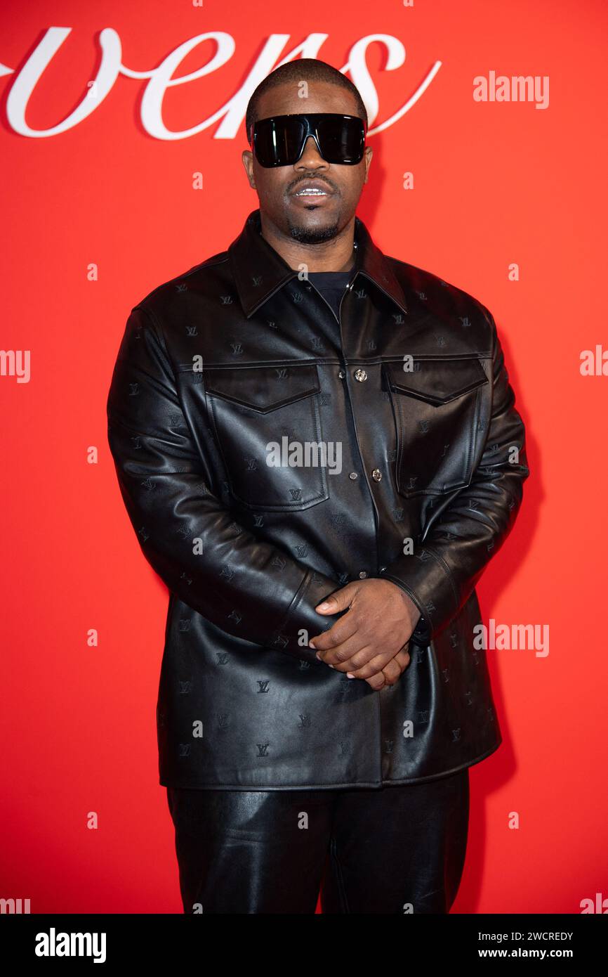Paris, France. 16th Jan, 2024. Asap Ferg attending the Louis Vuitton