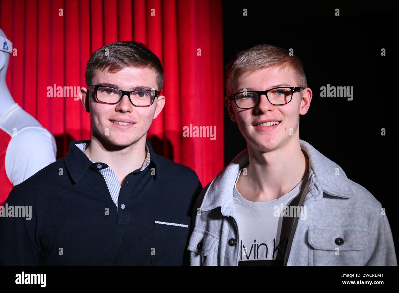 Paris, France. 16th Jan, 2024. Felix et Alexis Lebrun, French table