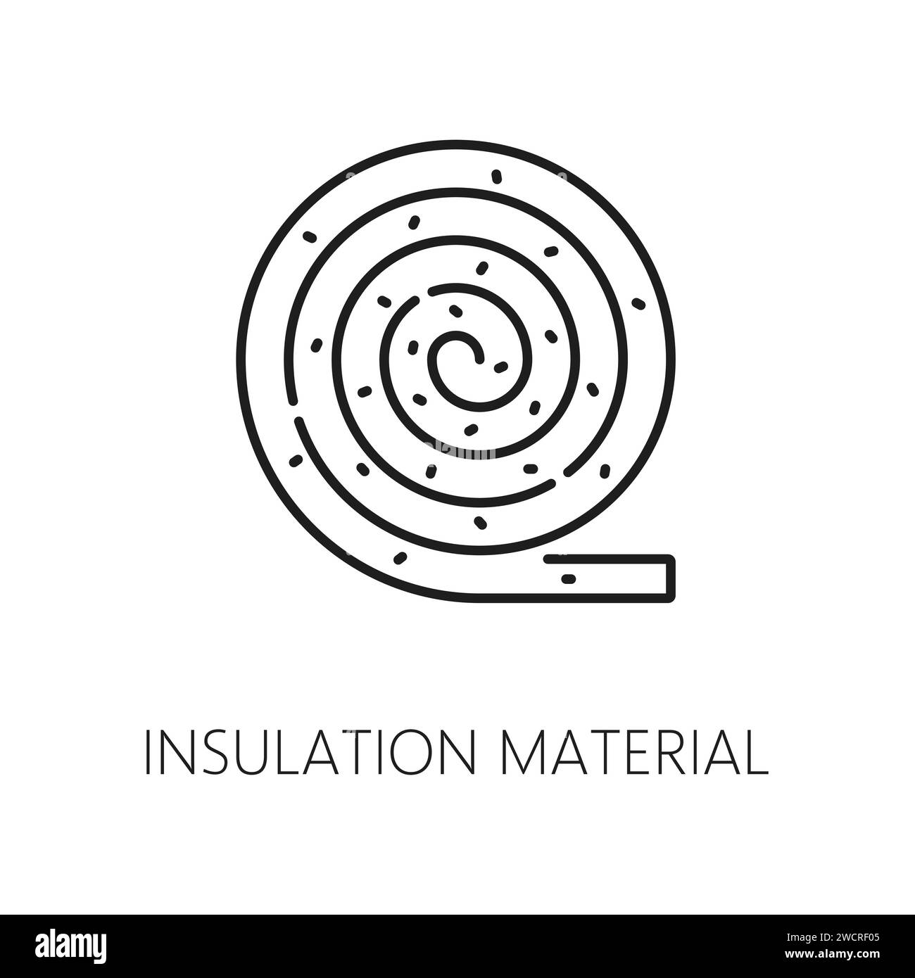 External wall insulation wool Black and White Stock Photos & Images Alamy