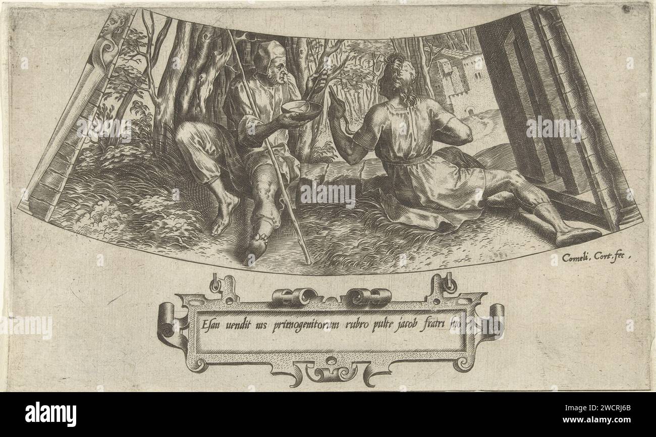 Esau sells his birthright to jacob hi-res stock photography and images ...