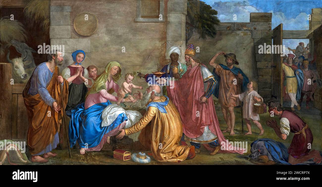 Adorazione dei magi affresco hires stock photography and images Alamy