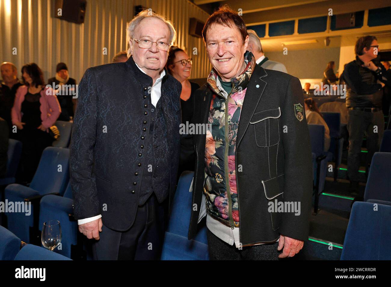 Franz Xaver Bogner und Hans-Jürgen Buchner bei der Überraschungsmatinee ...