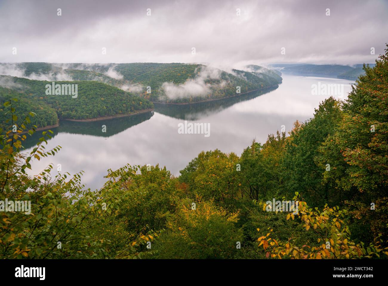 Allegheny National Forest Overlook of the Allegheny River in