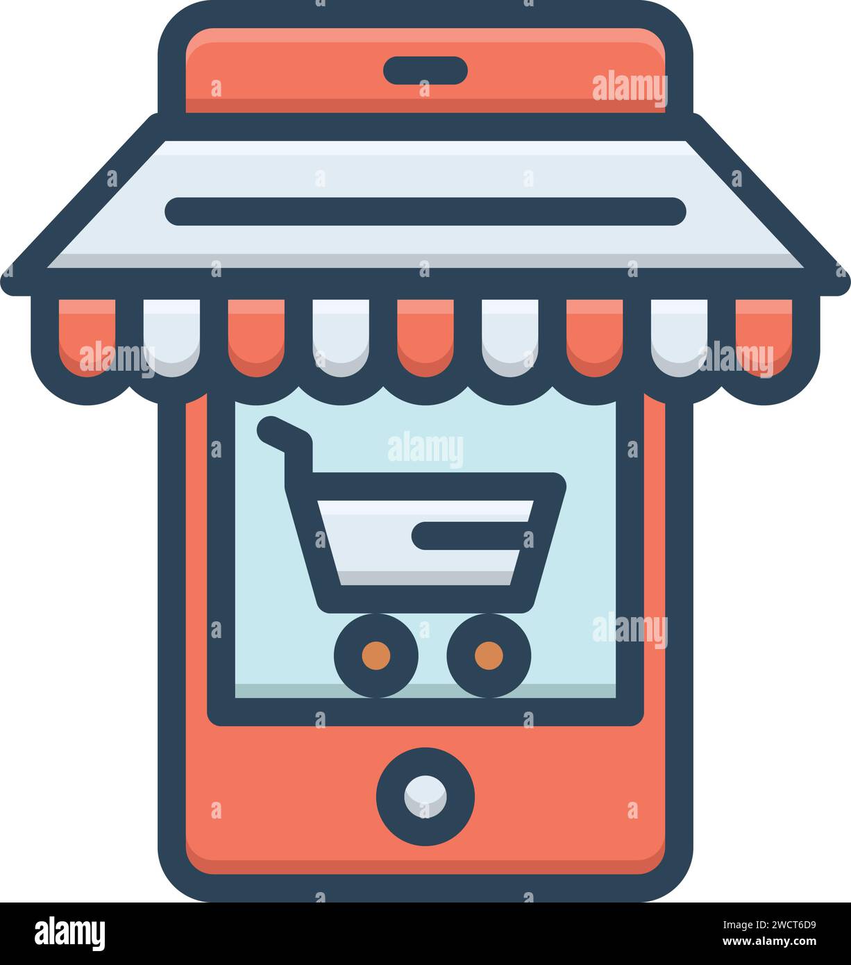 Icon for ecommerce optimizing Stock Vector Image & Art - Alamy