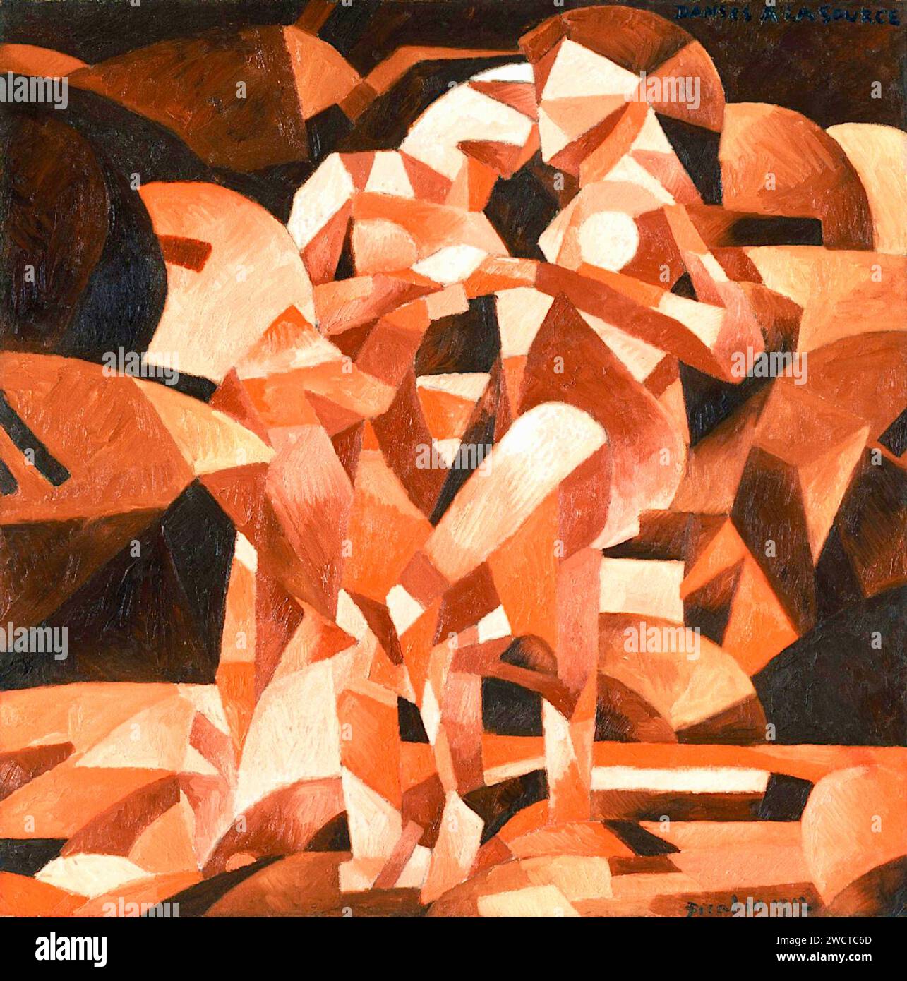Francis Picabia - Dances at the Spring - 1912 Stock Photo