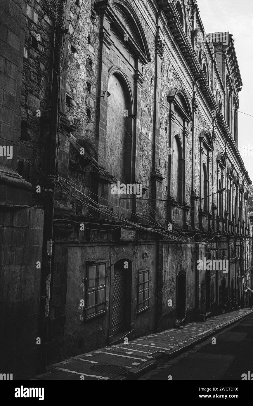 Plaza la paz Black and White Stock Photos & Images - Alamy