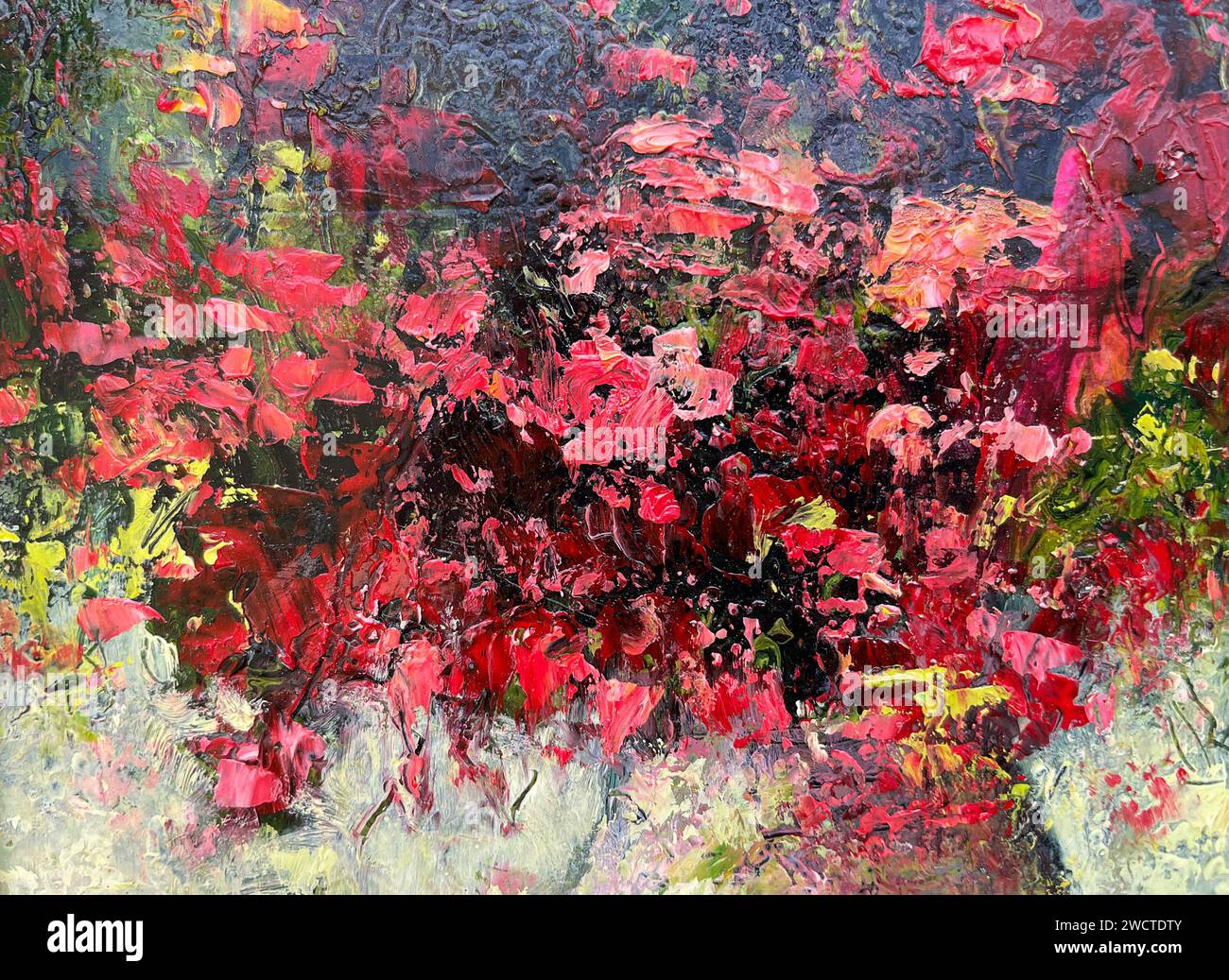 Abstract botanical painting hi-res stock photography and images - Alamy
