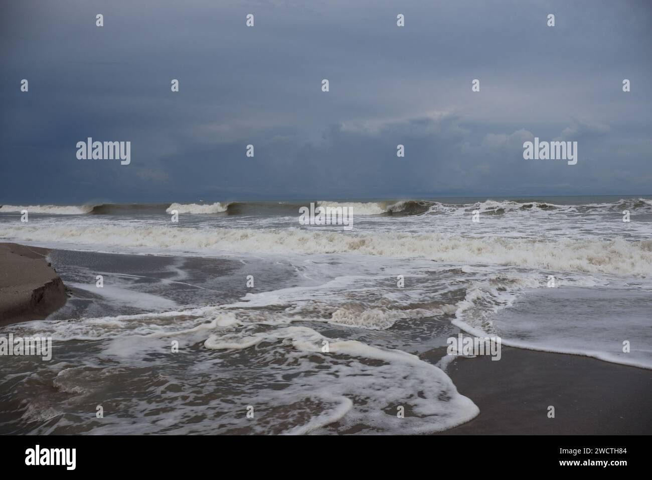 moody water Stock Photo