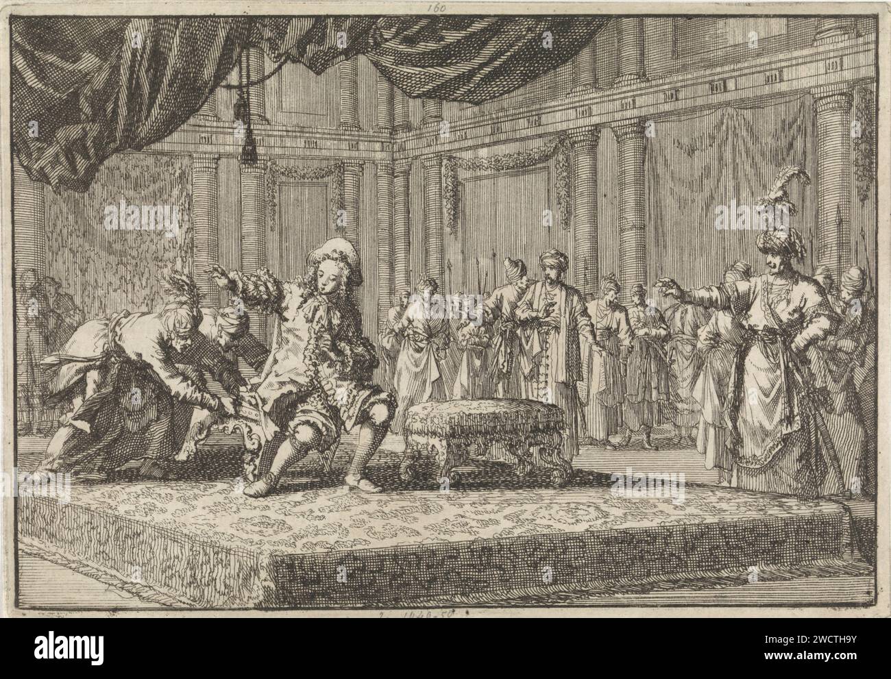 The seat he had placed next to the seat of the Great Vizier, 1677, Jan ...