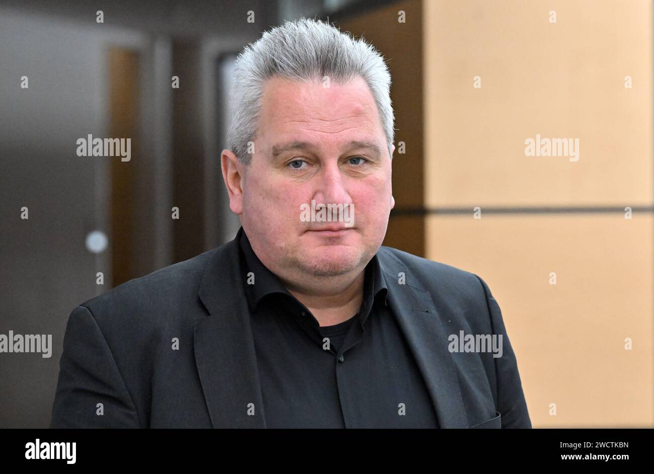 Nordhausen, Germany. 17th Jan, 2024. JensChristian Wagner, Director of