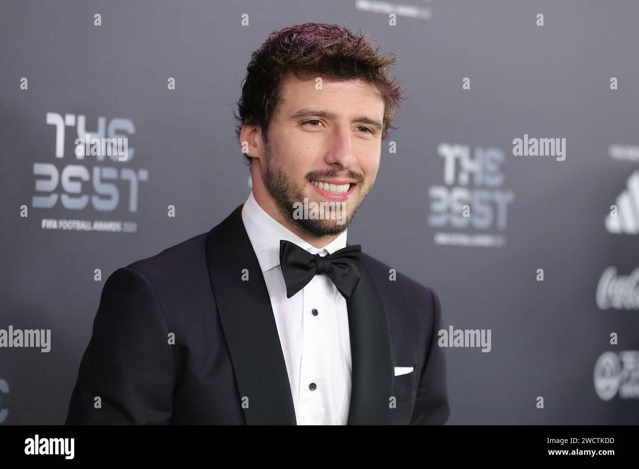 London, England, 15th January 2024. Ruben Dias arriving at the The Best