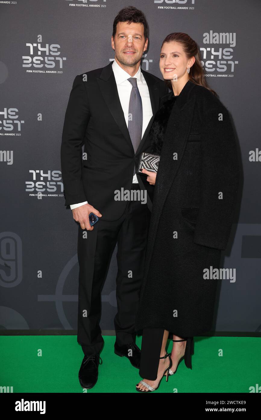 London, England, 15th January 2024. Michael Ballack and Sophia