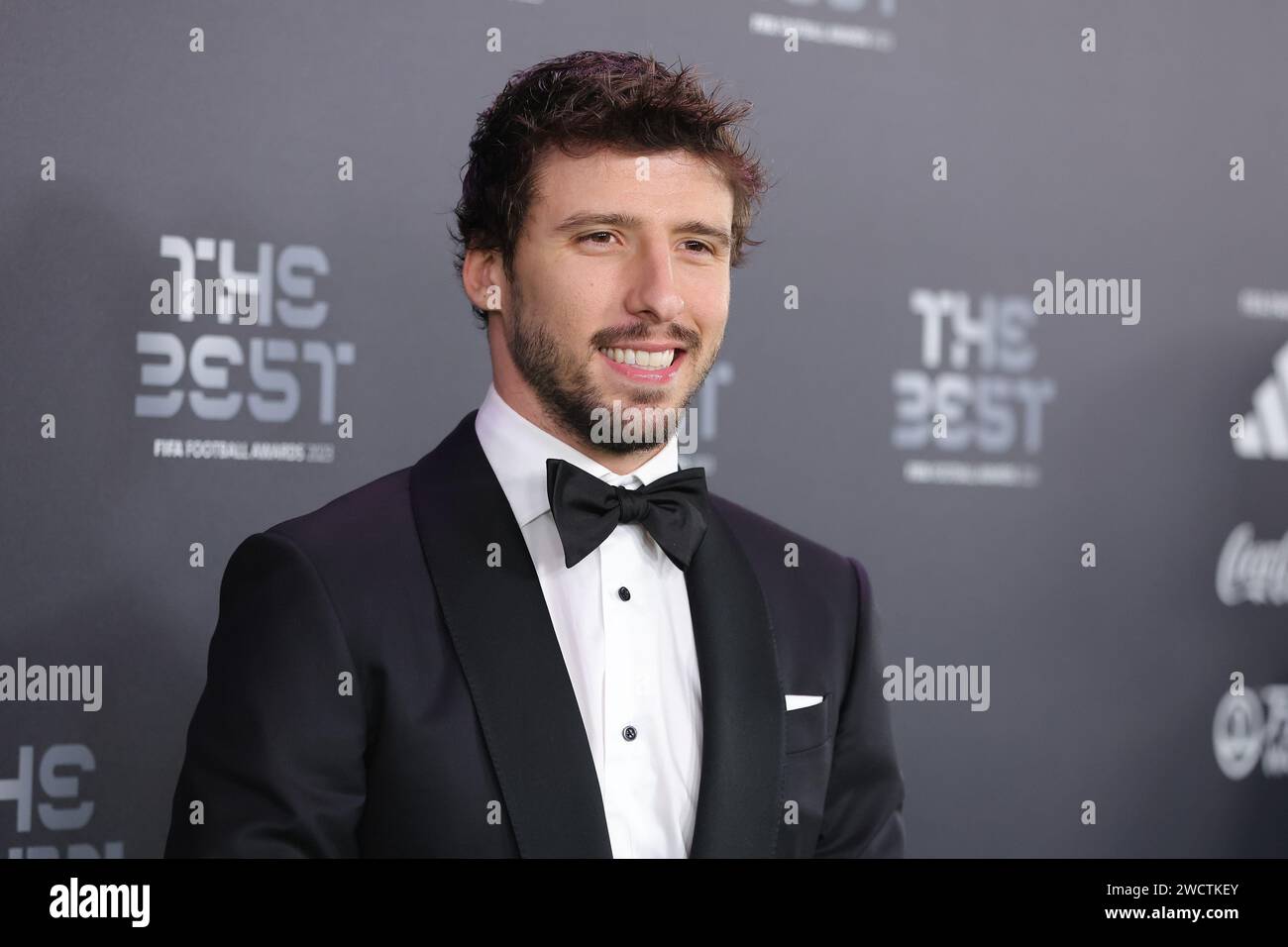 London, England, 15th January 2024. Ruben Dias arriving at the The Best