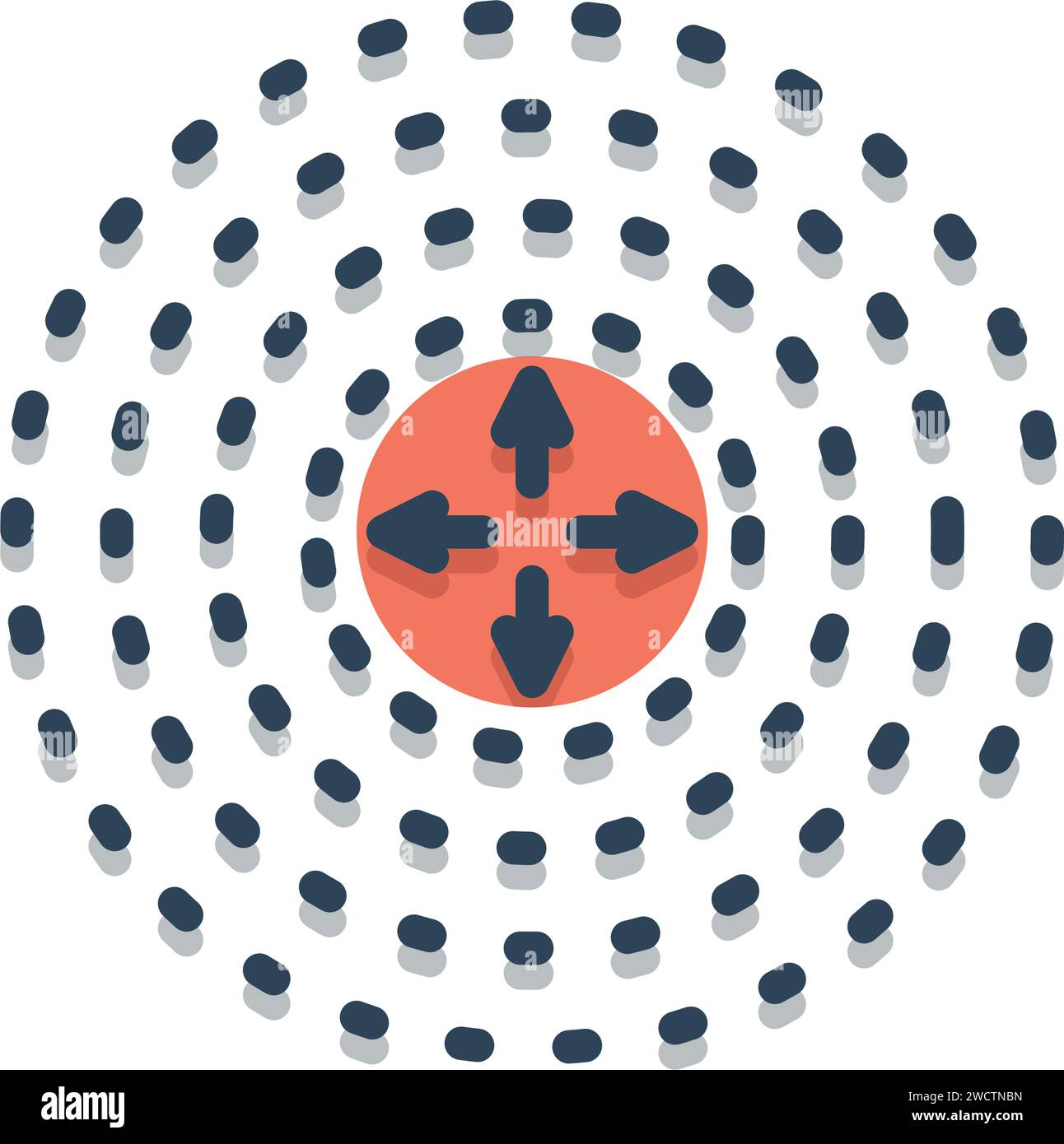 Icon for diffusion,spreading Stock Vector Image & Art - Alamy