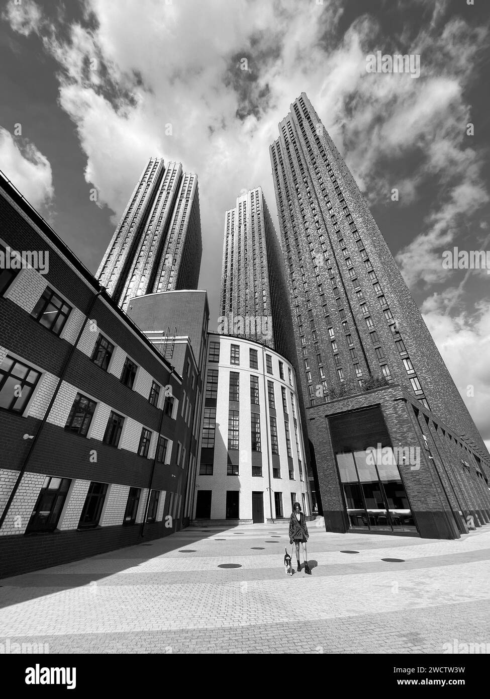 urban-public-space-pedestrian-design-black-and-white-stock-photos