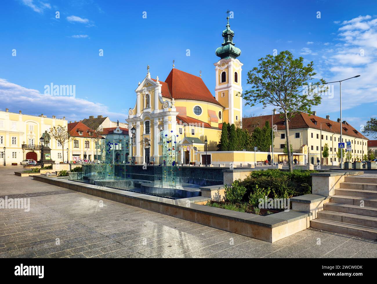 Gyor - The Carmelite Church is one of the most important historic ...