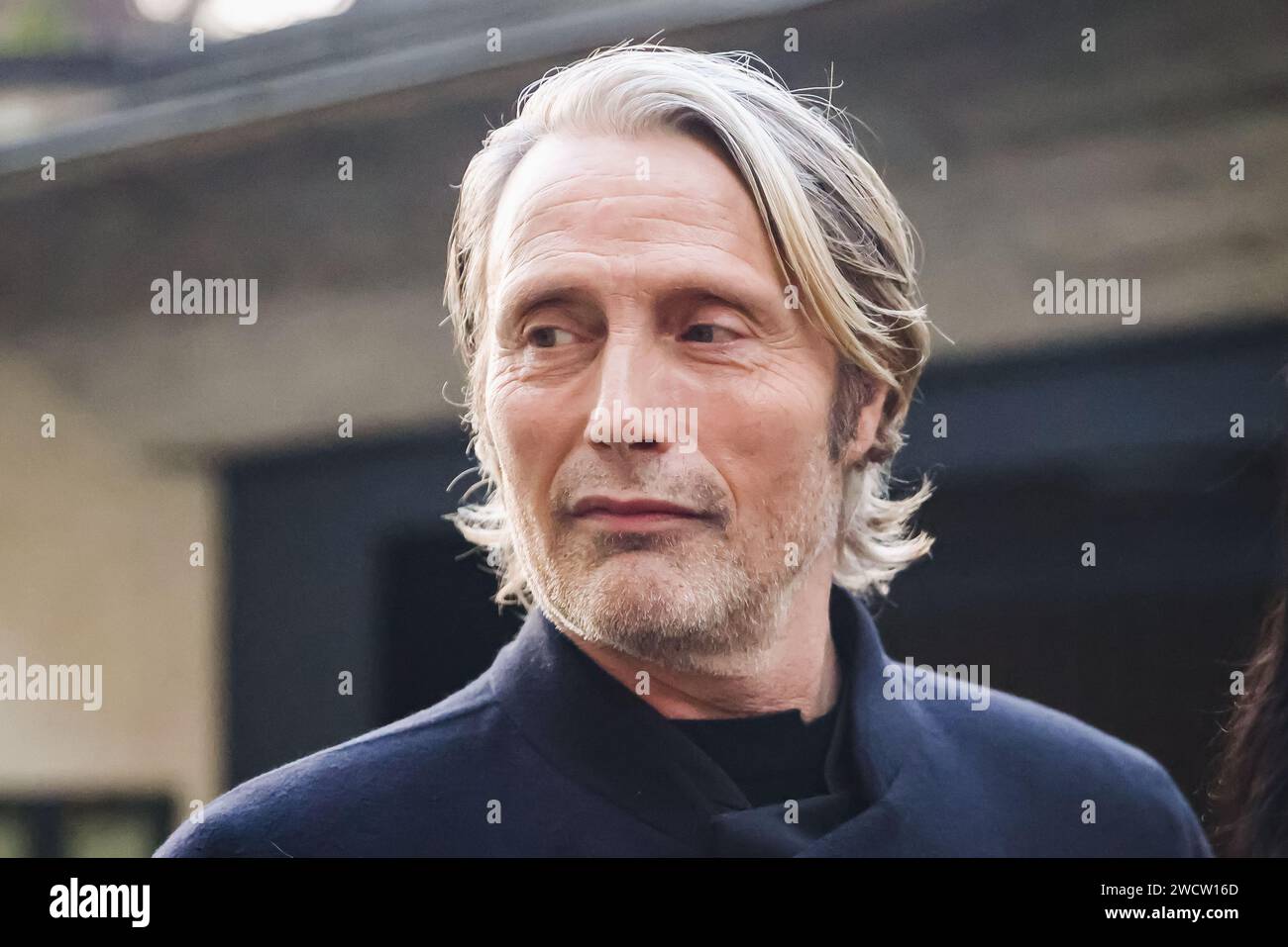 Milan, Italy. 15th Jan, 2025. Mads Mikkelsen is attending the Milan